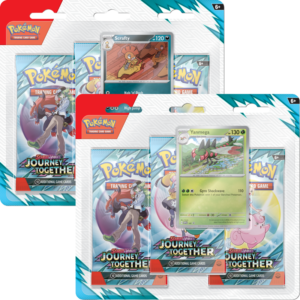 Pokemon Scarlet & Violet Journey Together: 3 Pack Blister pack PRE ORDER