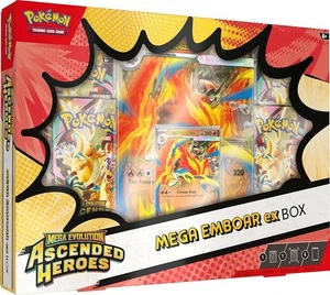 Mega Evolution Ascended Heroes - Mega Emboar ex Box