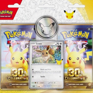 Pokémon TCG 30th Celebration 2-Pack Blister Eevee Promo